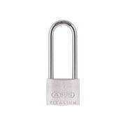 Abus Mechanical 80TI/40mm TITALIUM™ Padlock 63mm Long Shackle Carded