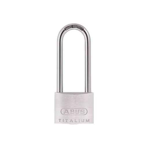 Abus Mechanical 80TI/40mm TITALIUM™ Padlock 63mm Long Shackle Carded