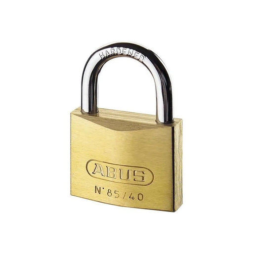 Abus Mechanical 85/60mm Brass Padlock Carded