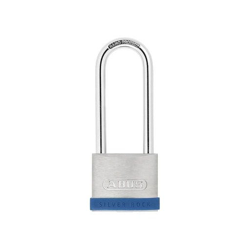Abus Mechanical 50mm Silver Rock™ 5 Padlock Long Shackle 80mm