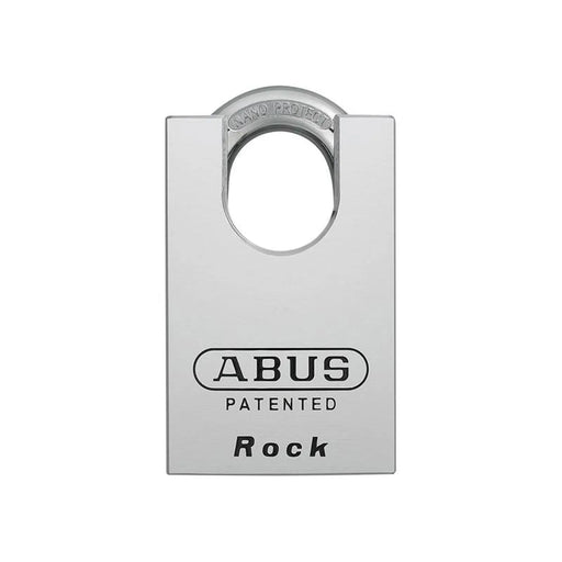 Abus Mechanical 83/55mm Rock Hardened Steel Padlock Closed Shackle Carded