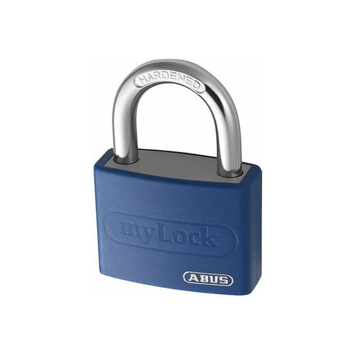 Abus Mechanical T65AL/40mm My Lock Aluminium Padlock Blue Keyed Alike 6401