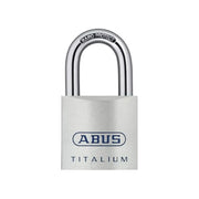 Abus Mechanical 80TI/50mm TITALIUM™ Padlock Keyed Alike KA8011
