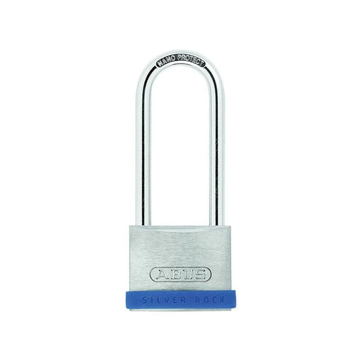 Abus Mechanical 40mm Silver Rock™ 5 Padlock Long Shackle 63mm Keyed Alike