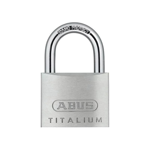 Abus Mechanical 64TI/50mm TITALIUM™ Padlock Keyed Alike KA6511