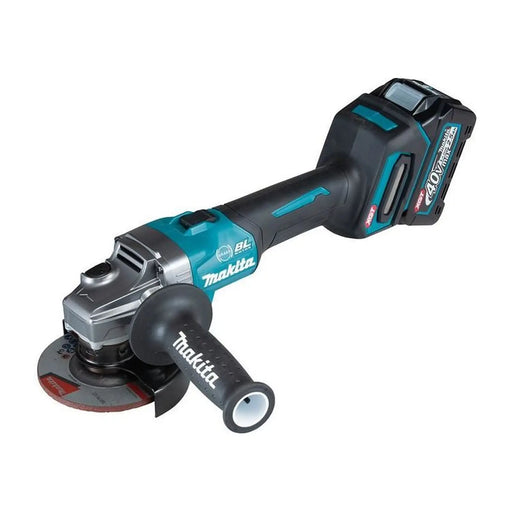 Makita GA004GD201 XGT® 40Vmax BL Angle Grinder 115mm 40V 2 x 2.5Ah Li-ion