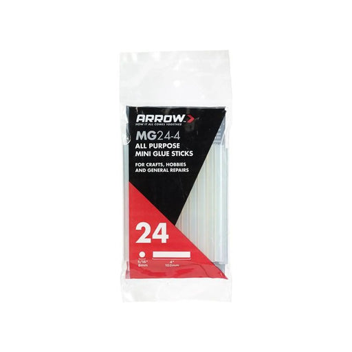 Arrow MG24 Mini Glue Sticks 8 x 102mm (Pack 24)