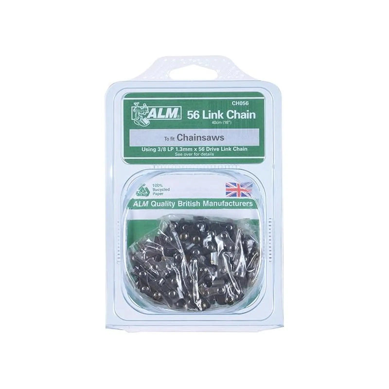 Alm Manufacturing CH056 Chainsaw Chain 3/8in x 56 links 1.3mm - Fits 40cm Bars