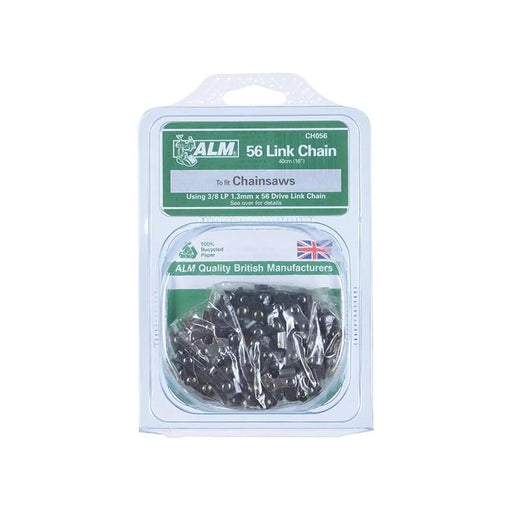 Alm Manufacturing CH056 Chainsaw Chain 3/8in x 56 links 1.3mm - Fits 40cm Bars