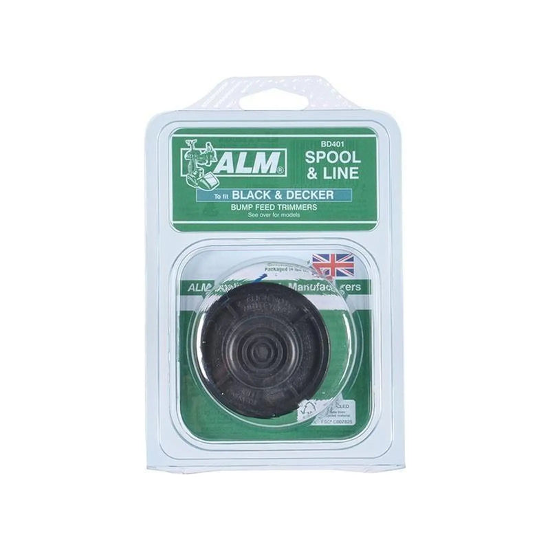 Alm Manufacturing BD401 Spool & Line to Fit Black & Decker Trimmers GL250/GL310/GL360