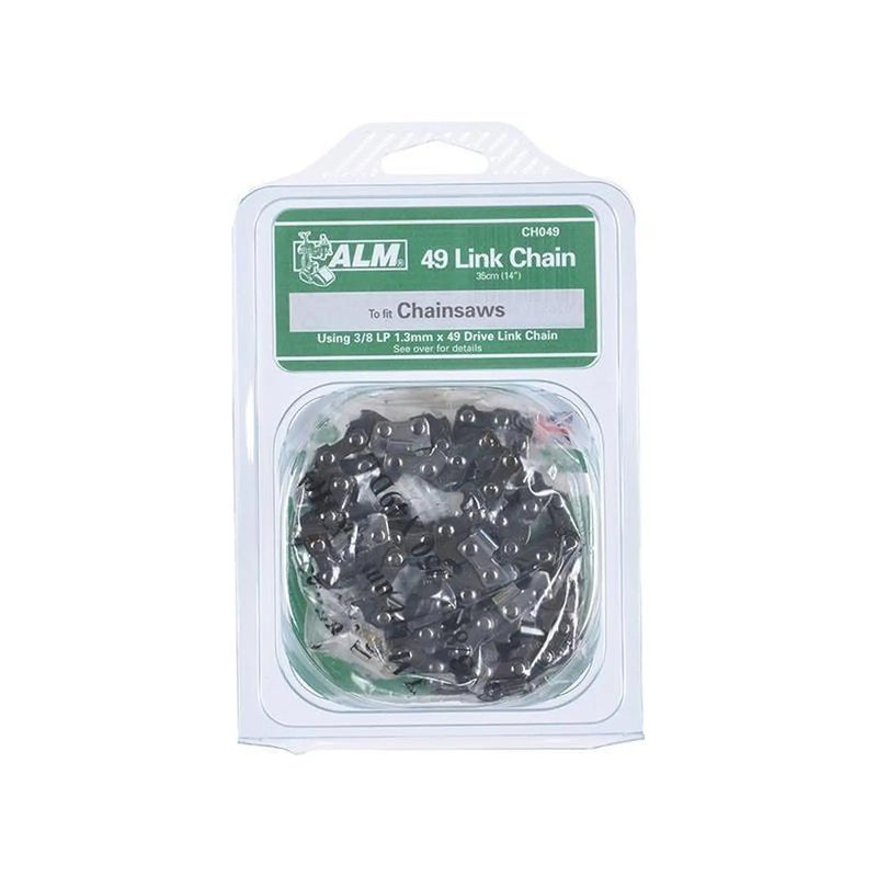 Alm Manufacturing CH049 Chainsaw Chain 3/8in x 49 links 1.3mm - Fits 35cm Bars