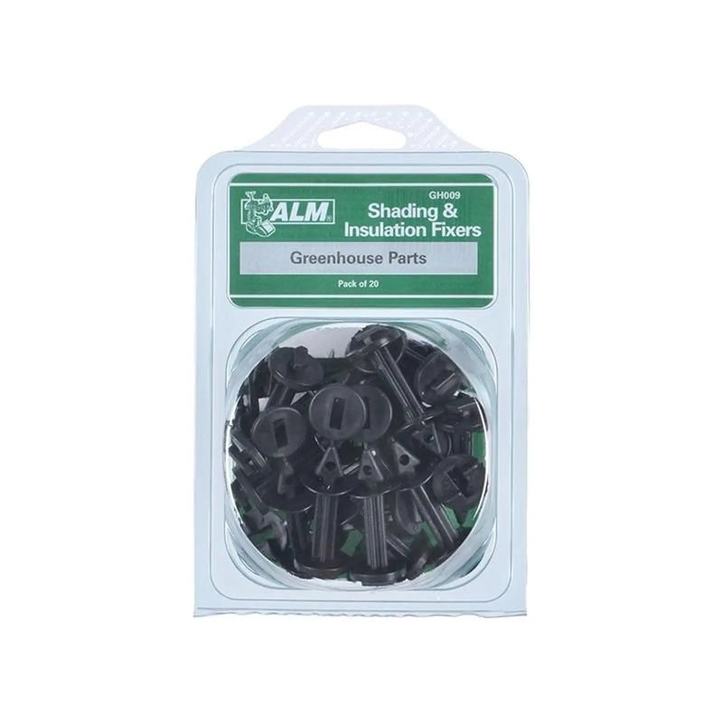 Alm Manufacturing GH009 Shading/Insulation Fixers Pack of 20