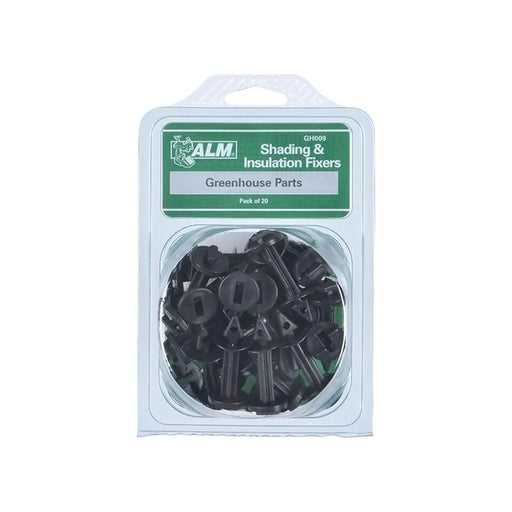 Alm Manufacturing GH009 Shading/Insulation Fixers Pack of 20