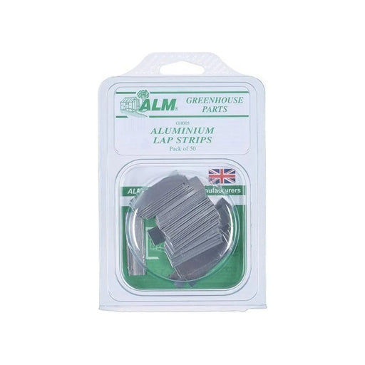 Alm Manufacturing GH005 Aluminium Lap Strips Pack of 50