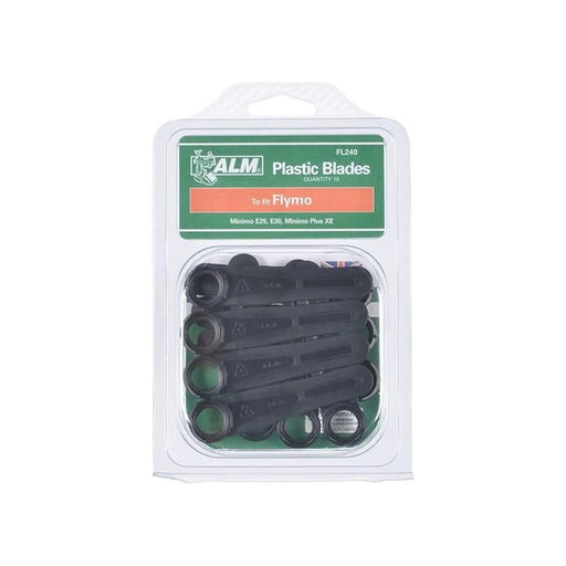 Alm Manufacturing FL240 Plastic Blades Large Hole to Suit Flymo