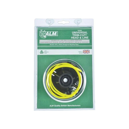 Alm Manufacturing GP006 Trimmer Cut Head & Lines to Suit Ryobi Toro McCulloch Trimmers
