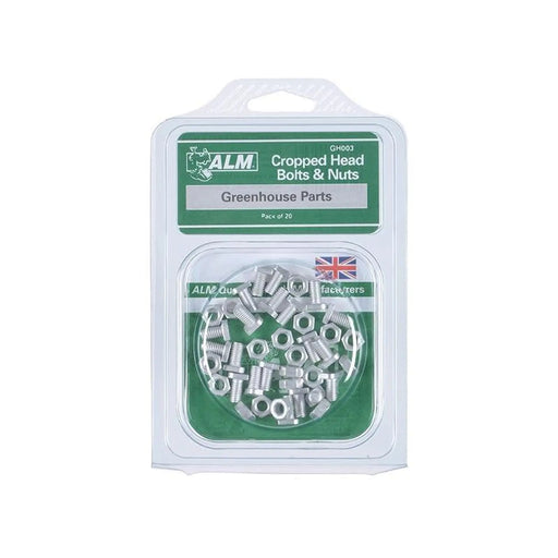 Alm Manufacturing GH003 Cropped Glaze Bolts & Nuts Pack of 20