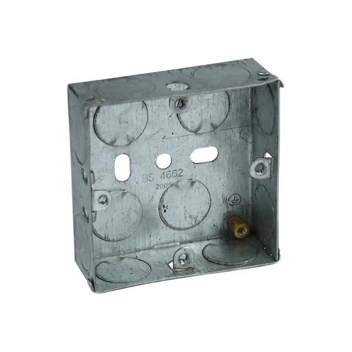 Axiom Electrical Metal Socket Box 25mm (Pack 10)