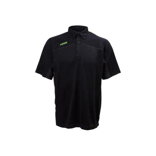 Apache Langley Black Performance Polo Shirt - XXL (47/49in)