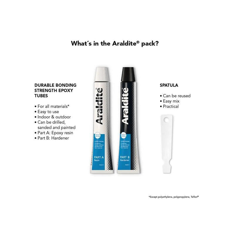 Araldite® Araldite Standard Epoxy 2 x 15ml Tubes