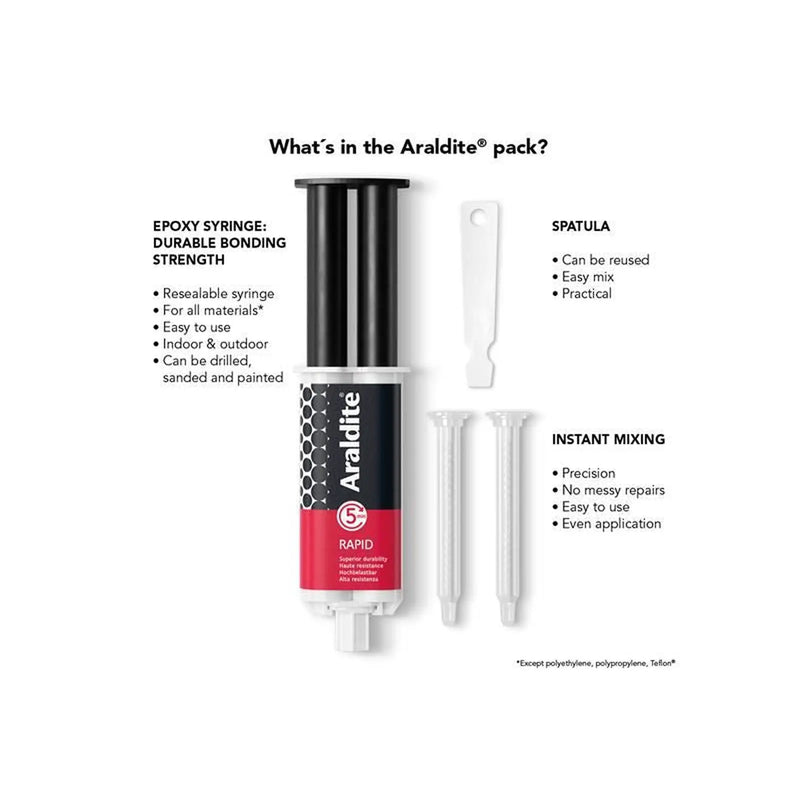Araldite® Araldite Rapid Epoxy Syringe 24ml