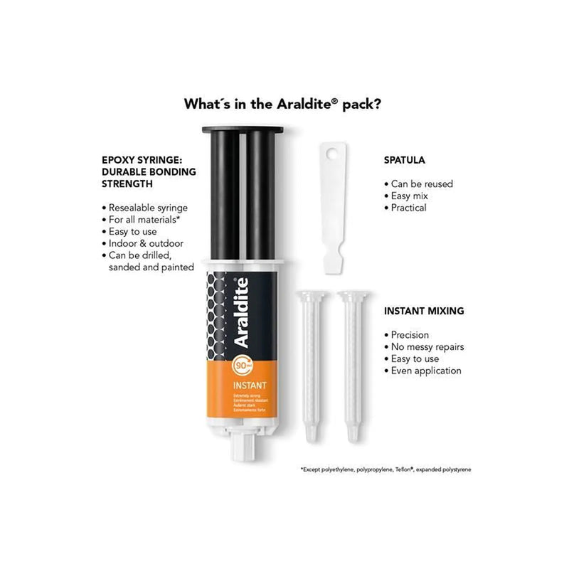 Araldite® Araldite Instant Epoxy Syringe 24ml