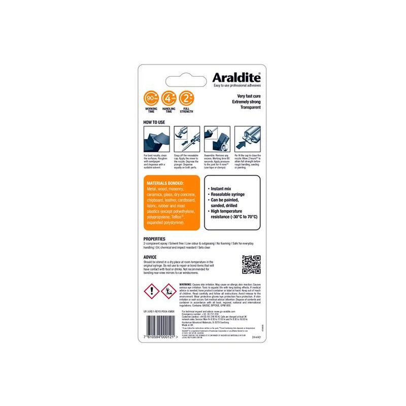Araldite® Araldite Instant Epoxy Syringe 24ml