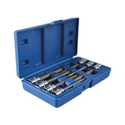 Bluespot Tools 3/8in Drive Extra Long Hex Socket Bit Set, 7 Piece
