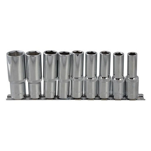 Bluespot Tools 1/2in Drive Deep Socket Set, 9 Piece