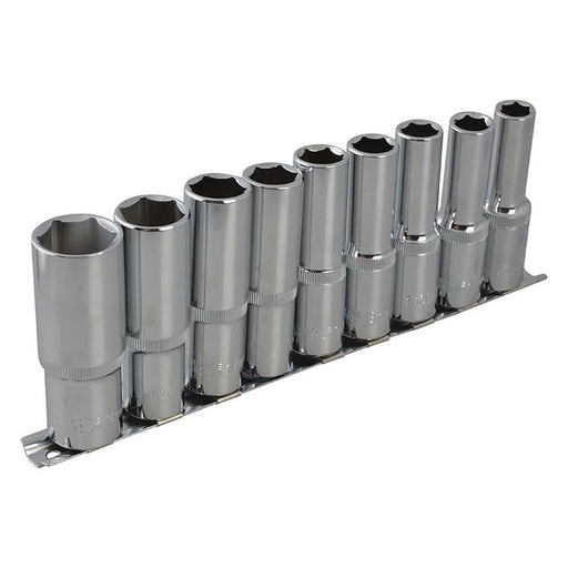 Bluespot Tools 1/2in Drive Deep Socket Set, 9 Piece