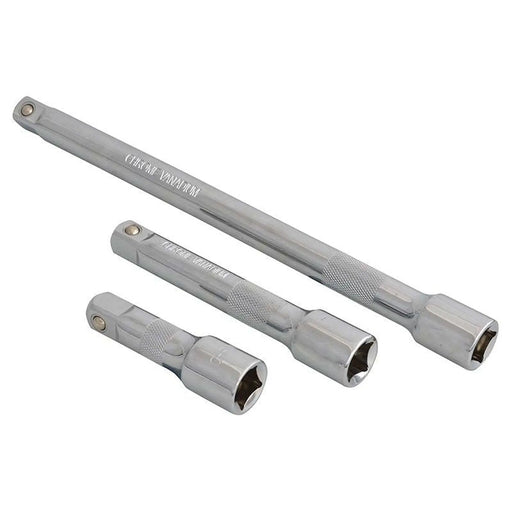 Bluespot Tools 1/2in Square Drive CV Extension Bar Set 3 Piece