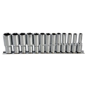 Bluespot Tools 3/8in Drive Deep Socket Set, 13 Piece