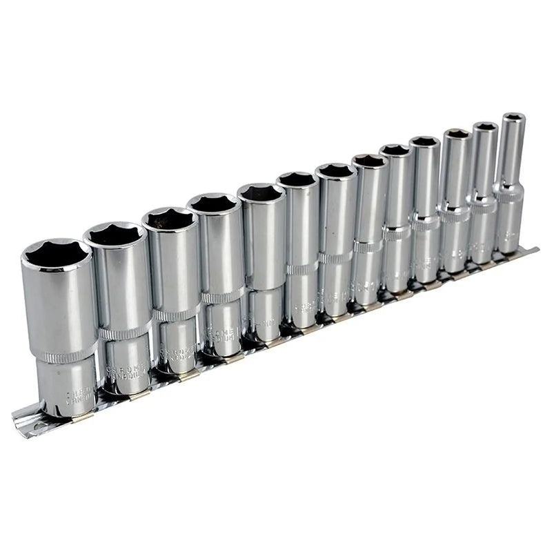 Bluespot Tools 3/8in Drive Deep Socket Set, 13 Piece