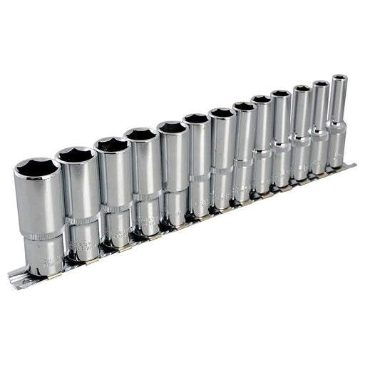 Bluespot Tools 3/8in Drive Deep Socket Set, 13 Piece