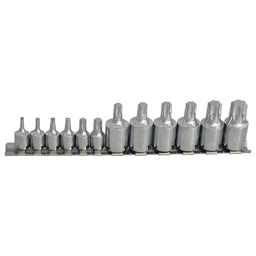Bluespot Tools Mixed Drive TORX Socket Set, 12 Piece