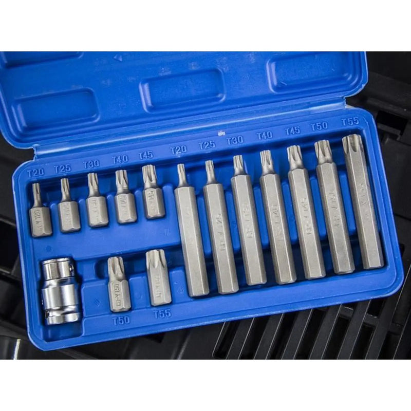 Bluespot Tools TORX Bit Set, 15 Piece