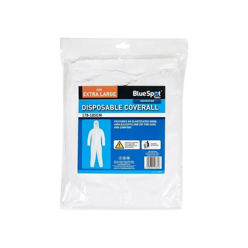 Bluespot Tools Disposable Coverall - XL (178-185cm)