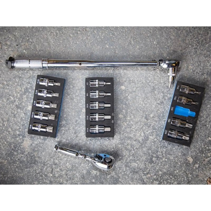 Bluespot Tools 2005 Torque Wrench 1/2in Drive 40-210Nm