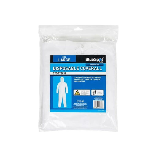 Bluespot Tools Disposable Coverall - Large (170-178cm)