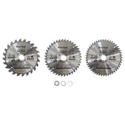 Bluespot Tools 210mm Circular Saw Blade Set, 3 Piece