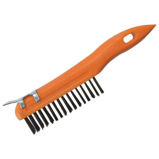 Bluespot Tools Plastic Wire Brush & Scraper