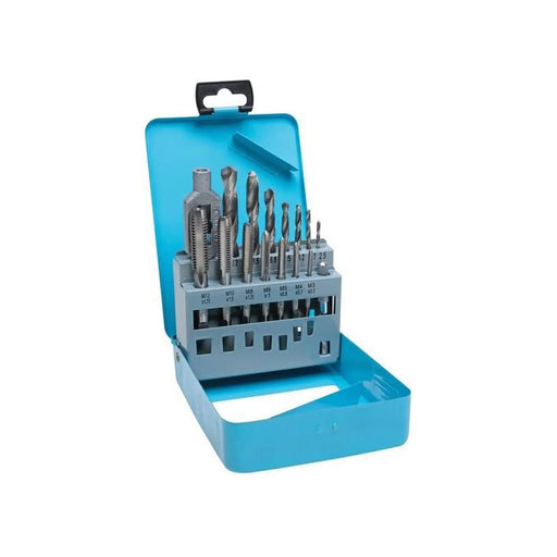 Bluespot Tools Drill & Tap Set, 15 Piece