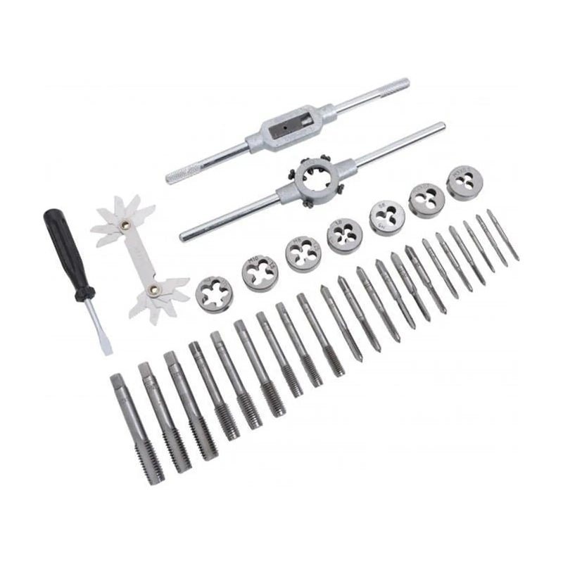 BlueSpot Tools 32 Piece Metric Tap and Die Set