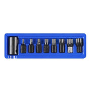 Bluespot Tools 1/2in Impact TORX Bit Set, 9 Piece