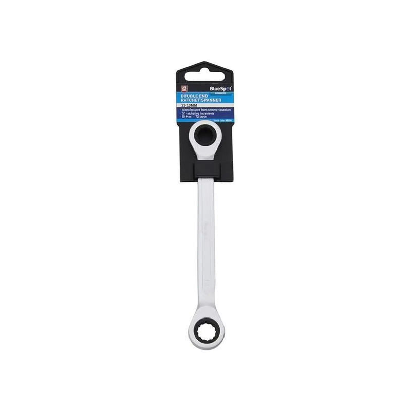 Bluespot Tools Double End Ratchet Spanner (11-13mm)