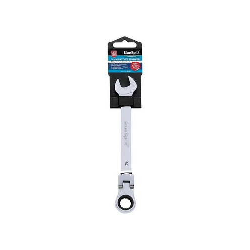 Bluespot Tools 180° Flexible Head Ratchet Spanner 14mm