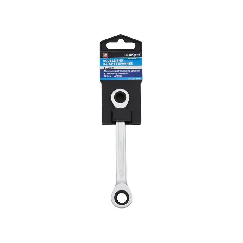 Bluespot Tools Double End Ratchet Spanner (8-10mm)
