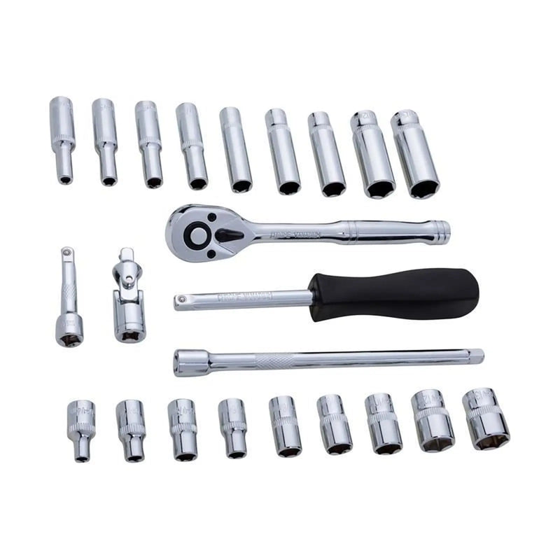 Bluespot Tools 1/4in Metric Socket Set, 24 Piece