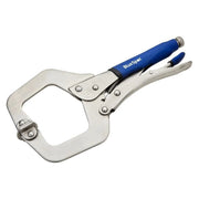Bluespot Tools Locking C-Clamp with Swivel Pads 280mm (11in)