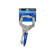 Bluespot Tools Locking C-Clamp with Swivel Pads 280mm (11in)